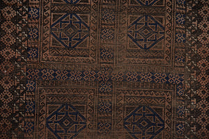 Vintage Turkish Rug 4'1'' x 6'9''