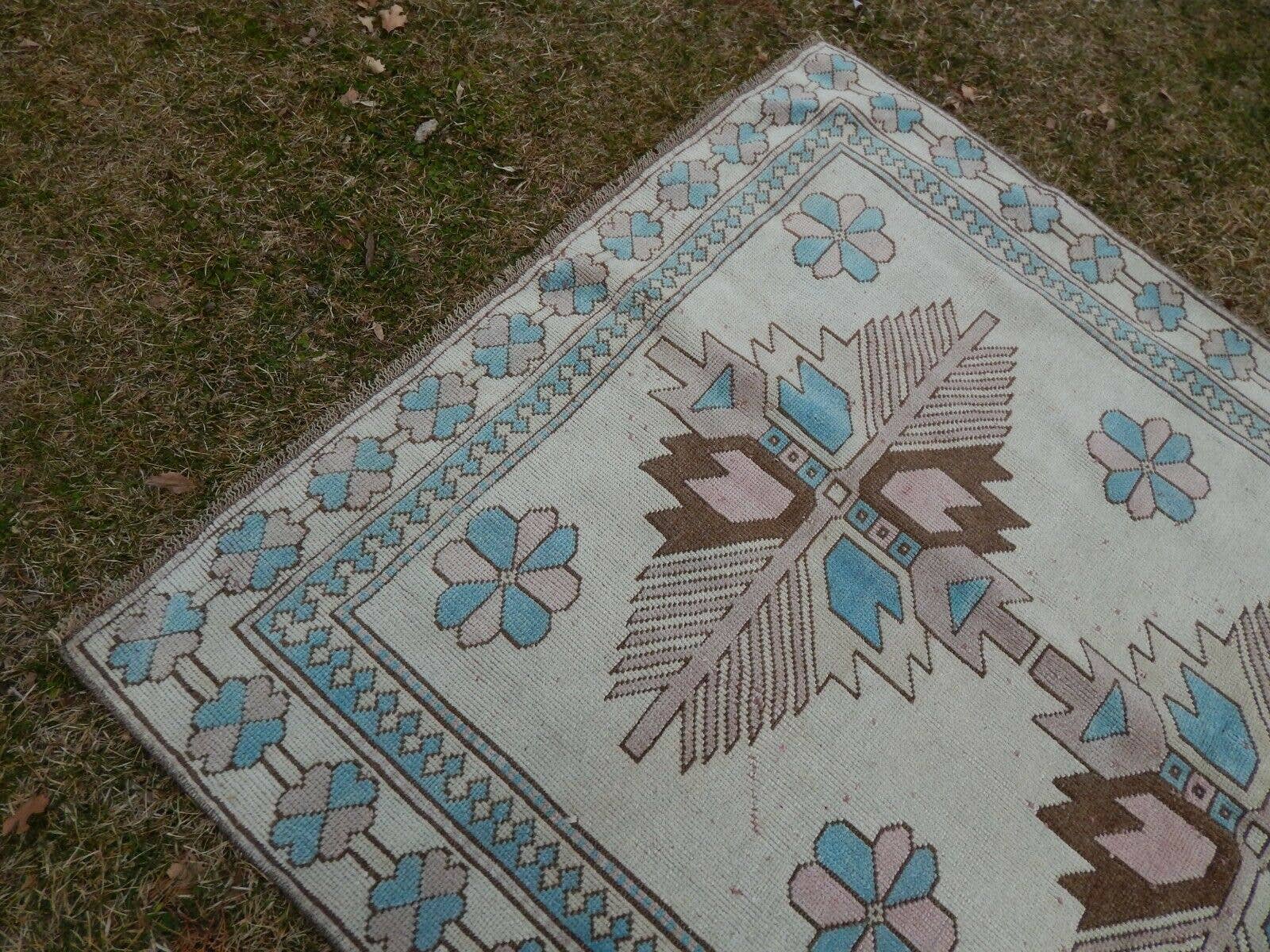 Vintage Oushak Runner 4'11'' x 7'10''
