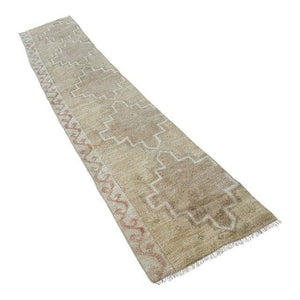 Vintage Turkish Runner Rug 2' x 11'5''