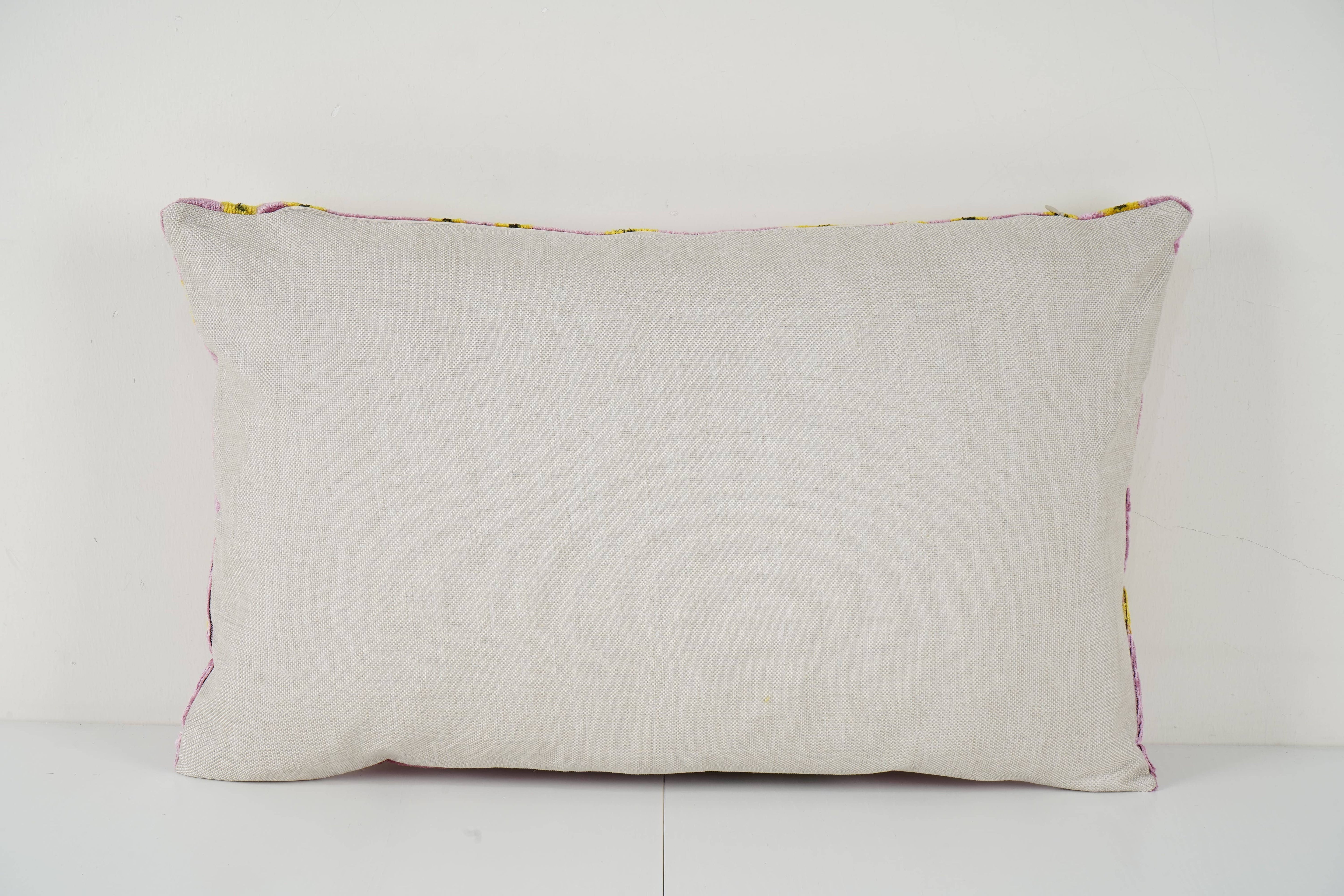 Silk Ikat Velvet Pillow Cover | 16'' x 24''