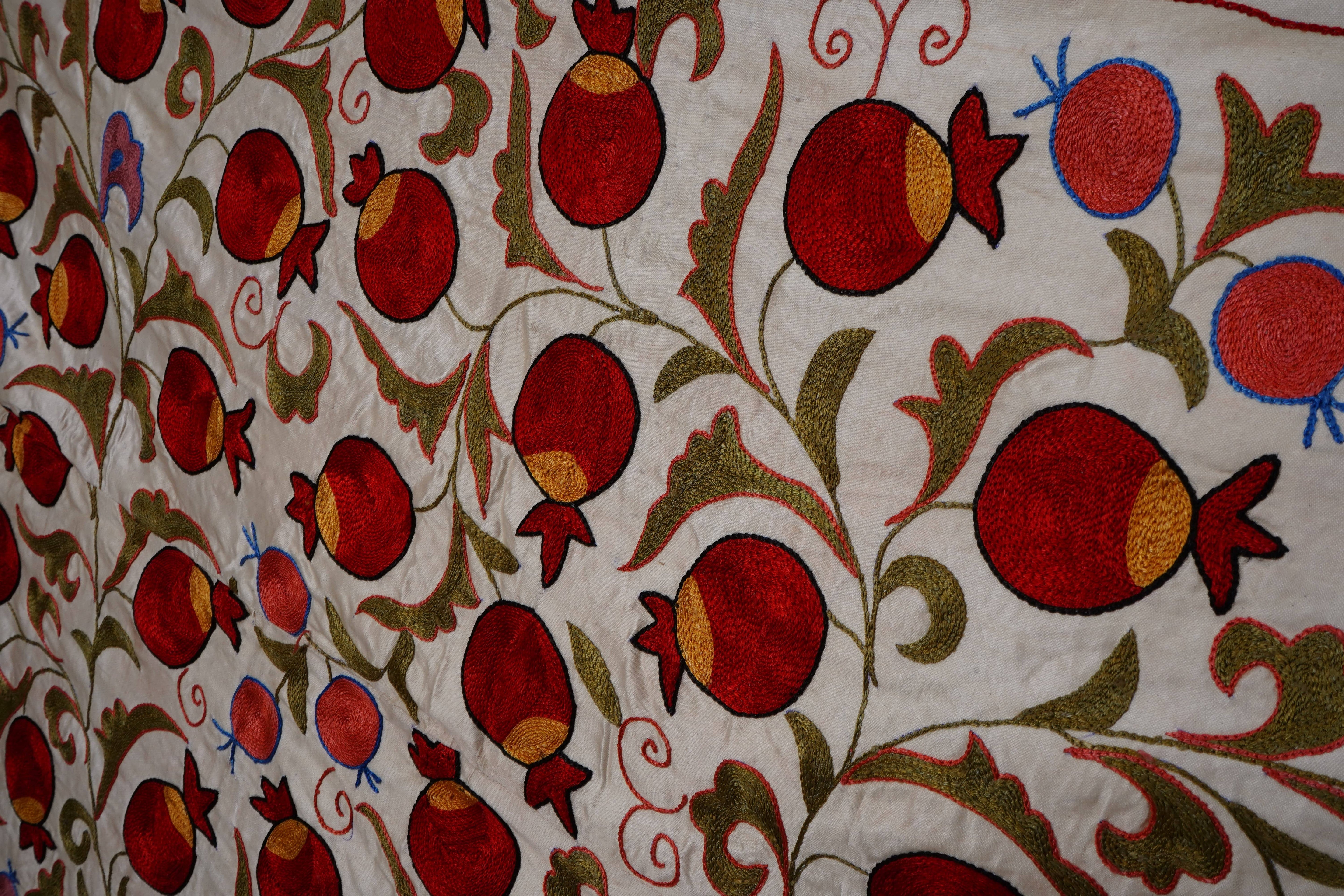 Suzani Wall Hanging & Bedspread | 3'5'' x 6'1''