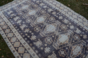 Vintage Oushak Rug 4'6'' x 6'8''