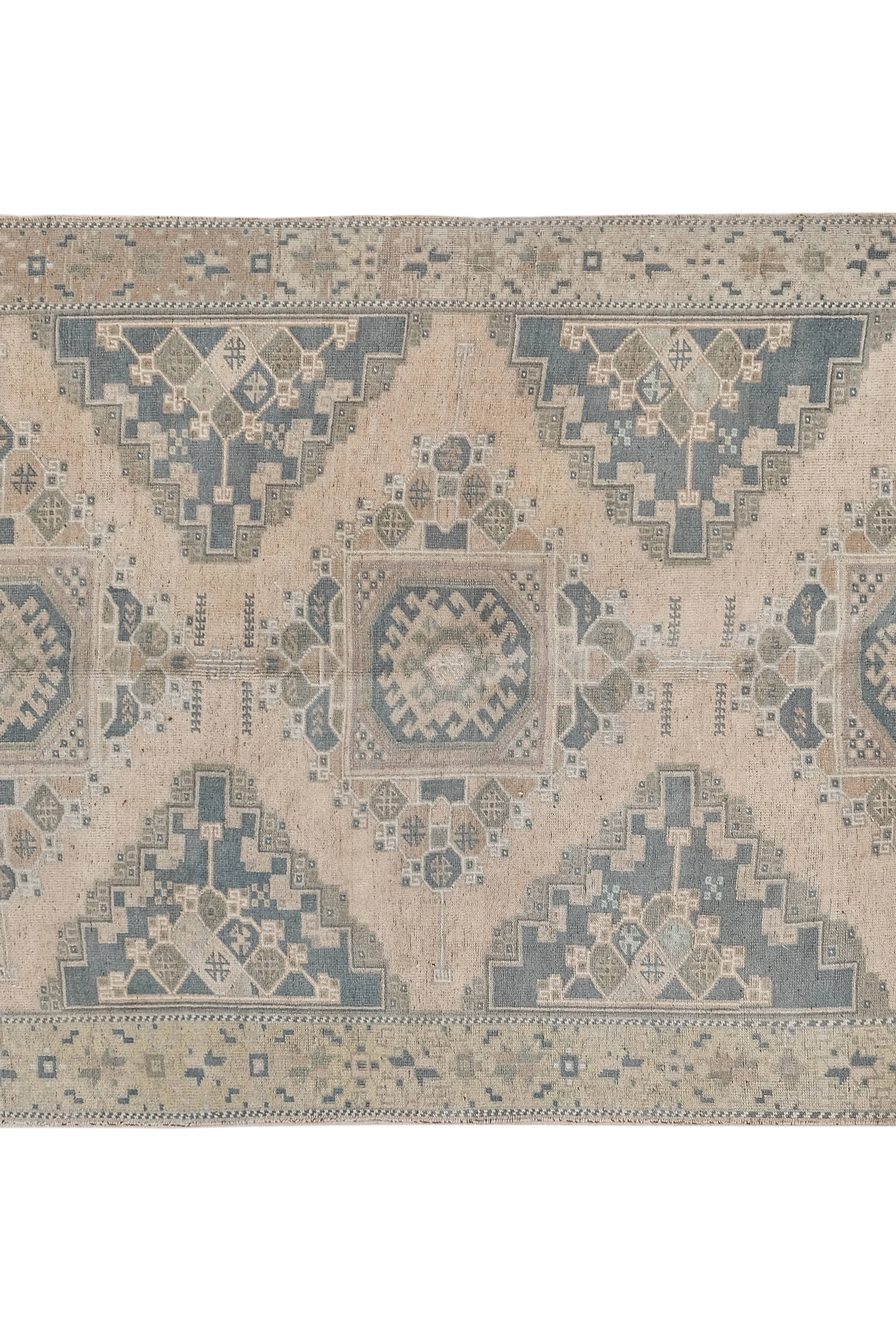 Vintage Oushak Rug 4'8'' x 8'8''