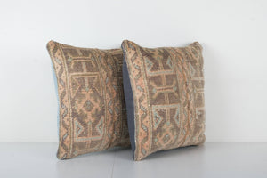 Rug Pillow Cover Set of 2 | 18'' x 18''