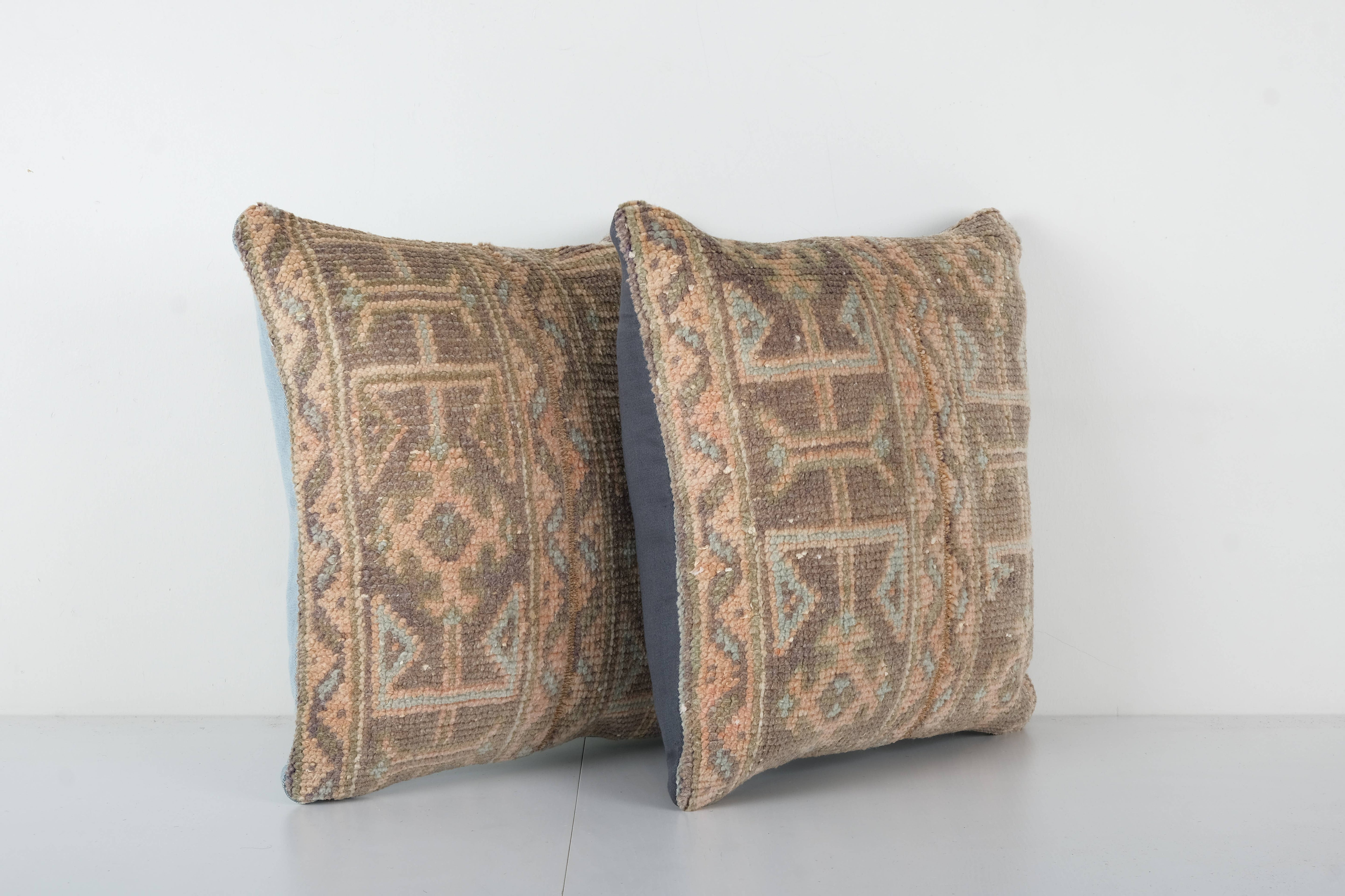 Rug Pillow Cover Set of 2 | 18'' x 18''