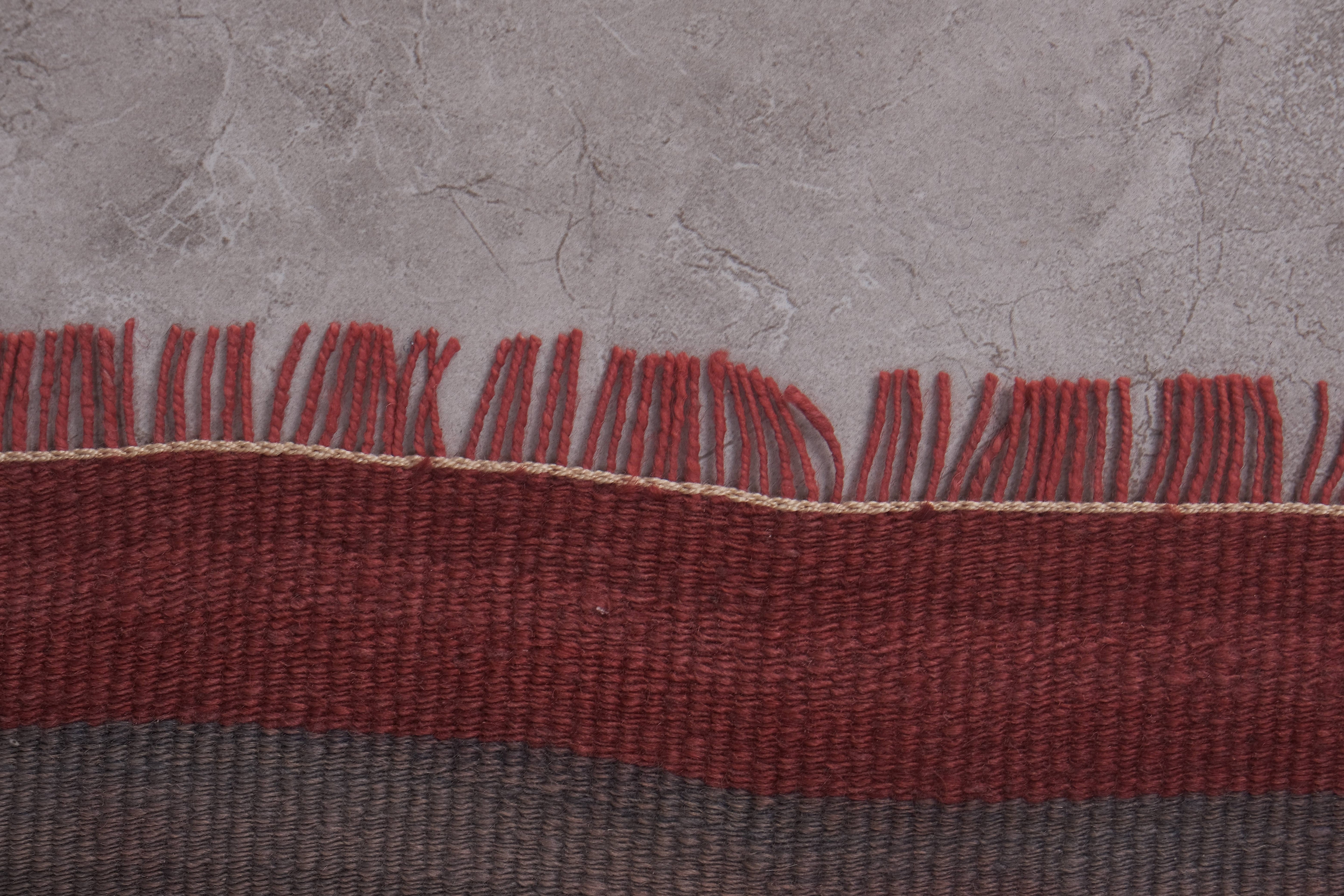 Vintage Turkish Kilim Runner 2'1'' x 18'4''