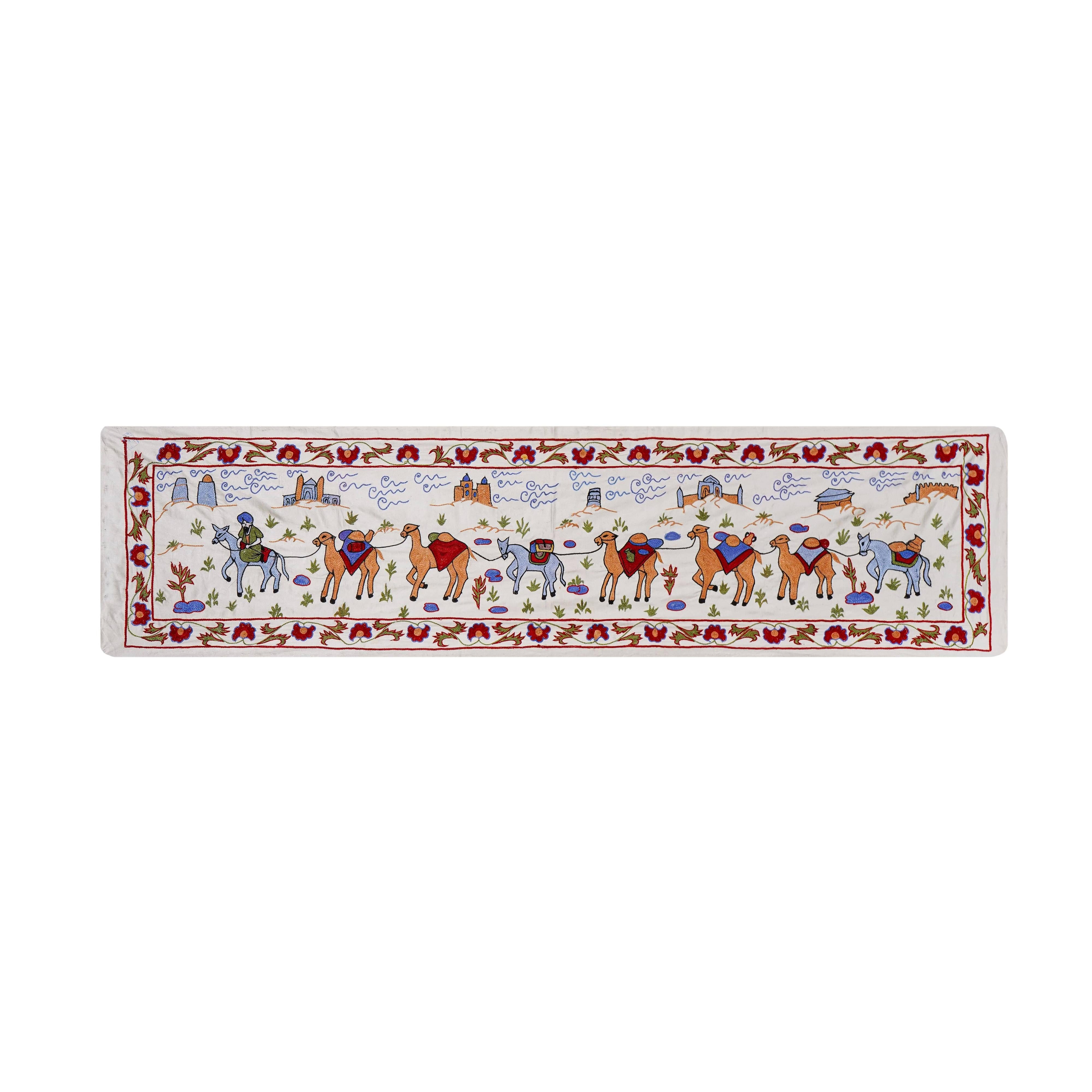 Suzani Wall Hanging & Bedspread | 1'8'' x 6'1''