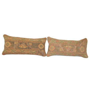 Rug Pillow Cover Set of 2 | 10'' x 22''