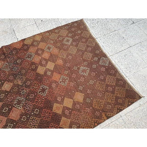 Vintage Turkish Soumac Rug 4'2'' x 6'3''