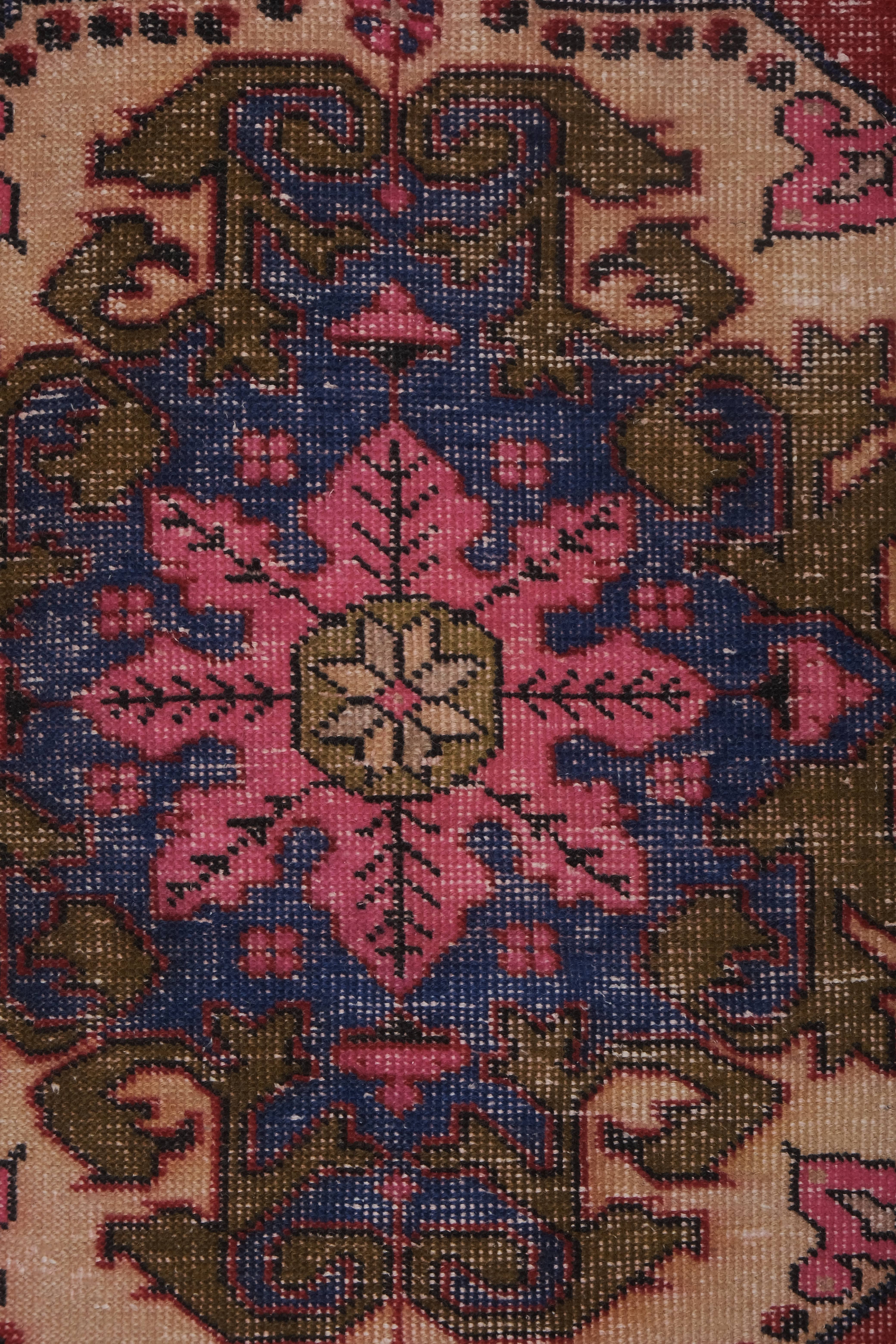 Vintage Oushak Rug 4'5'' x 7'3''