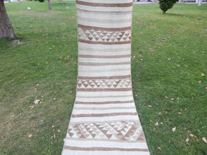 Vintage Herki Kilim Runner 2'9'' x 11'1''