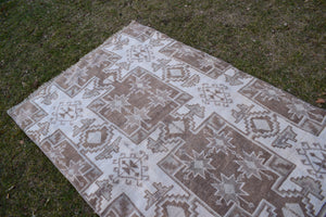 Vintage Oushak Rug 3'8'' x 6'3''