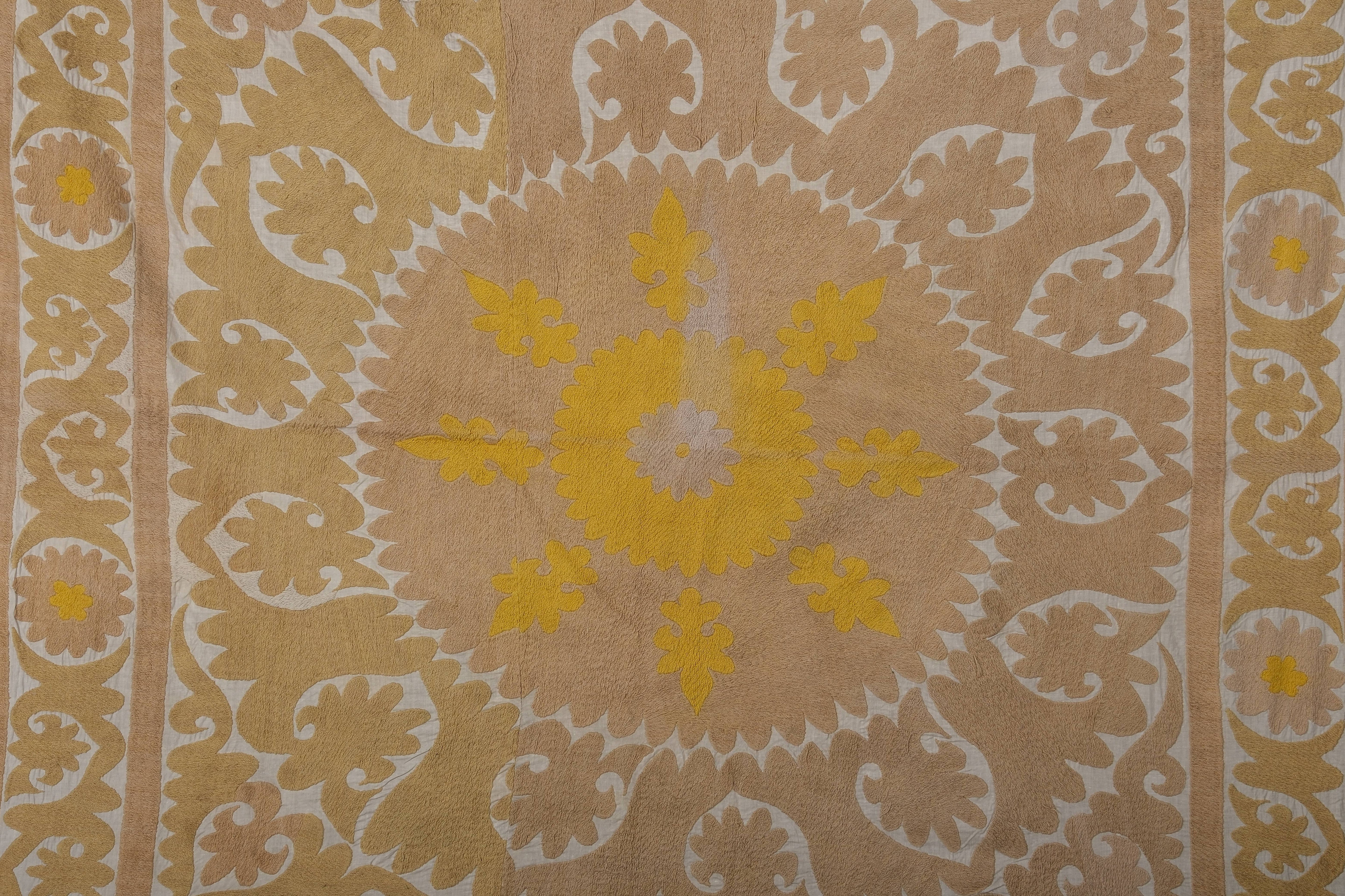 Suzani Wall Hanging & Bedspread | 5' x 5'