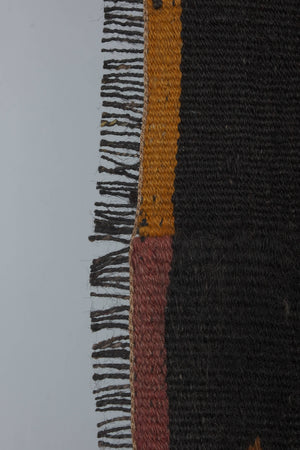 Vintage Turkish Kilim Rug 7'7'' x 9'2''