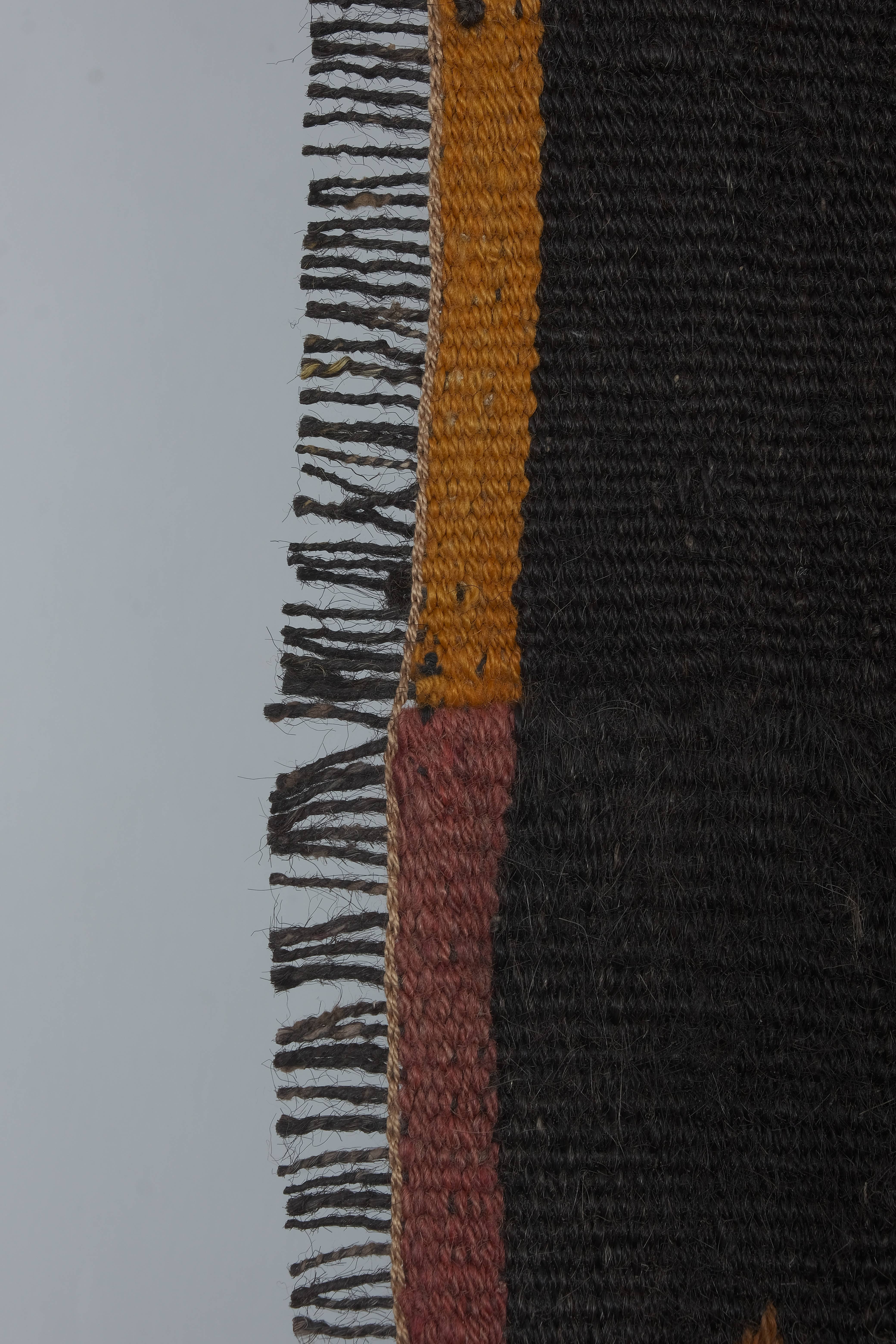 Vintage Turkish Kilim Rug 7'7'' x 9'2''