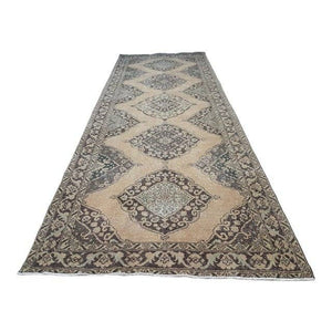 Vintage Oushak Runner 4'8'' x 12'10''