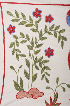 Horse Suzani Wall Hanging & Tablecloth | 20'' x 58''