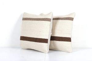 Kilim Pillow Cover Set of 2 | 16'' x 16''