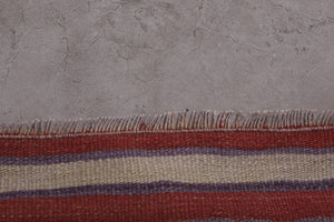 Vintage Turkish Kilim Runner 2'2'' x 17'2''