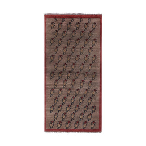 Vintage Turkish Tulu Rug 3'7'' x 6'11''