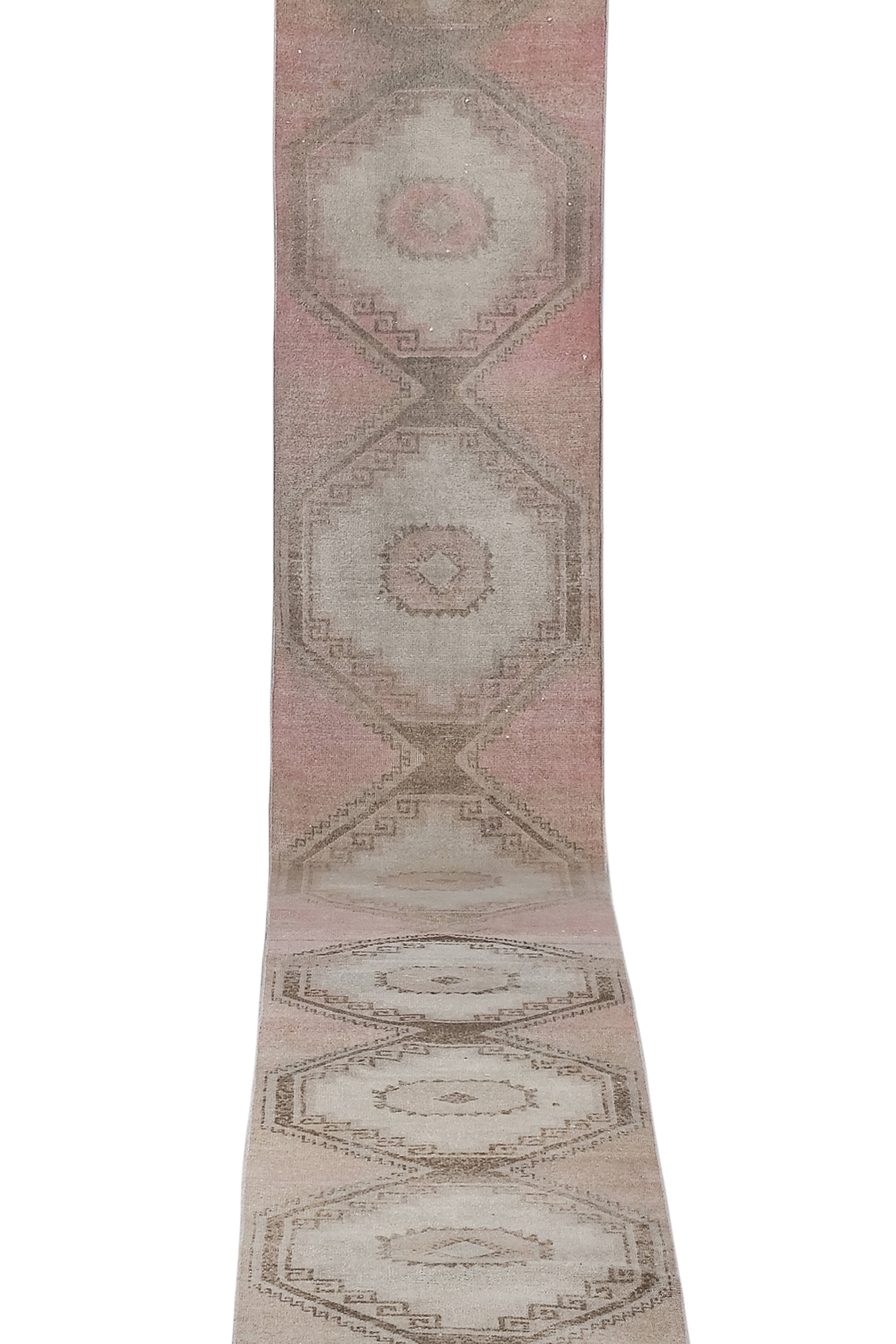 Vintage Oushak Runner 2'9'' x 25'1''