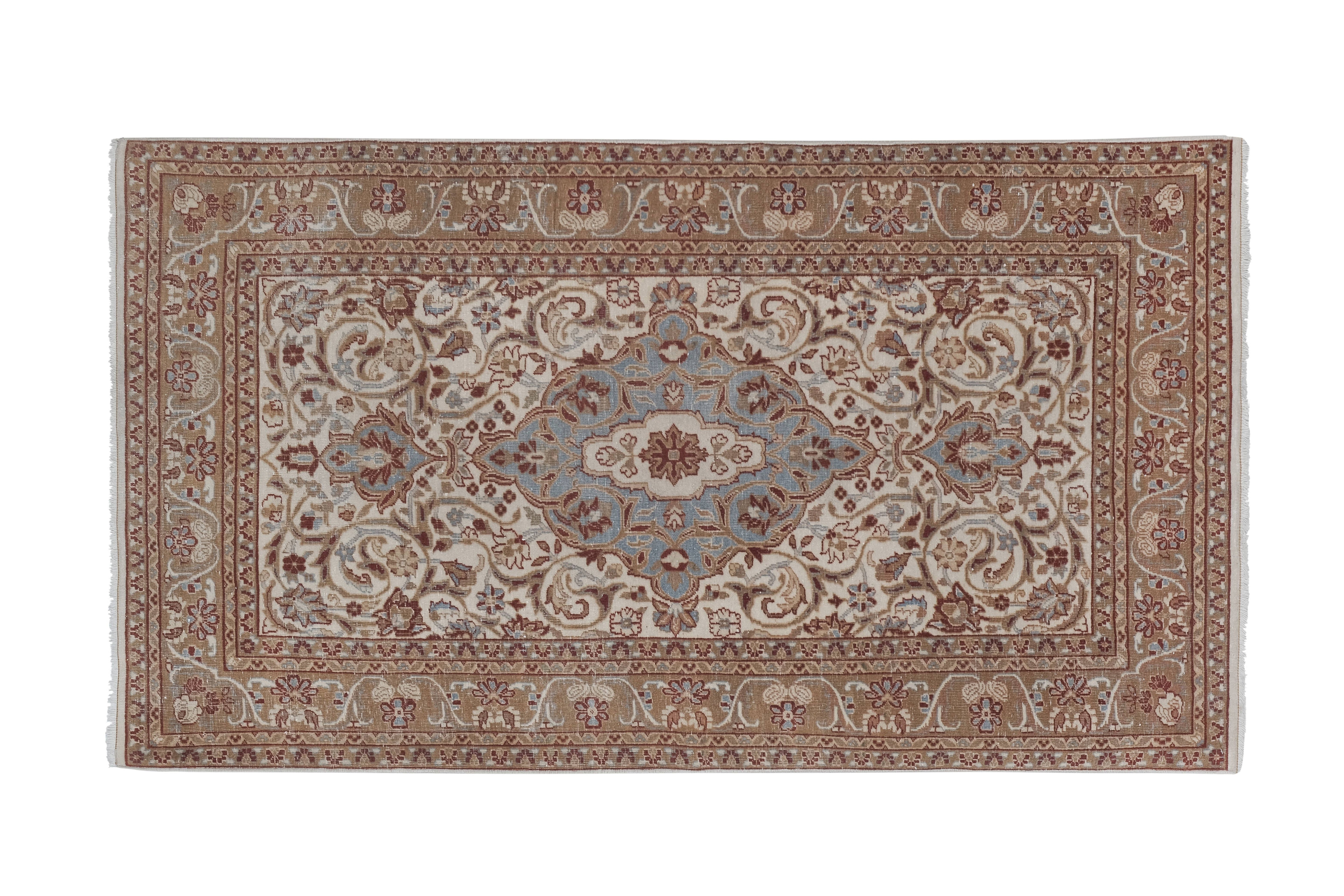 Vintage Turkish Rug 2'10'' x 5'