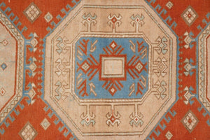 Vintage Caucasian Rug 4'1'' x 7'2''