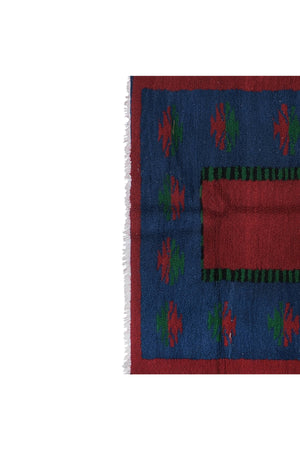 Vintage Turkish Tulu Rug 3'7'' x 5'3''