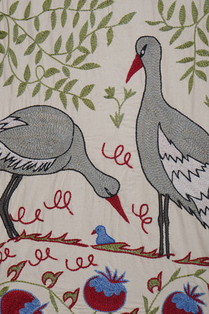 Suzani Wall Hanging & Tablecloth | 20'' x 58''