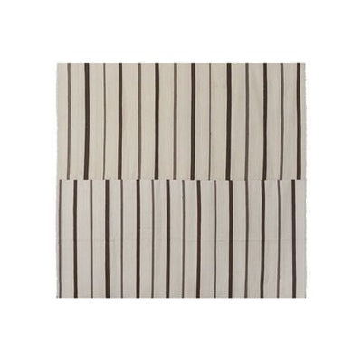 Vintage Turkish Hemp Kilim Rug 10'2'' X 9'8''