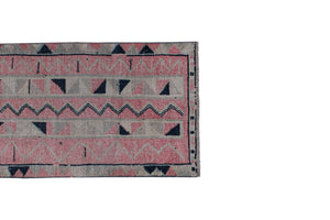 Vintage Herki Runner Rug 3'1'' x 9'8''