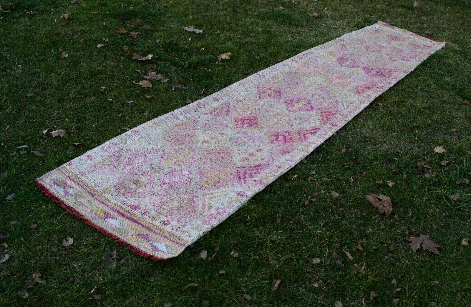 Vintage Oushak Runner 2'7'' x 13'6''
