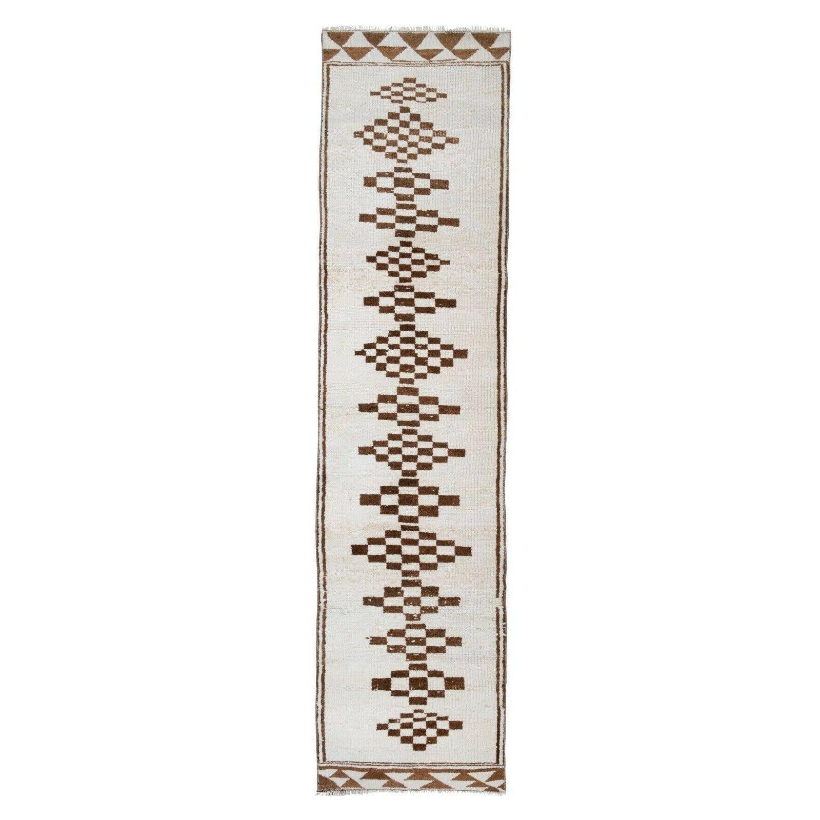 Vintage Kurdish Runner Rug 2'9'' x 11'1''