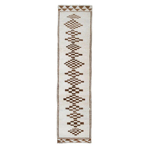Vintage Kurdish Runner Rug 2'9'' x 11'1''