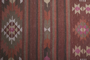 Vintage Turkish Kilim Runner 2'7'' x 24'8''