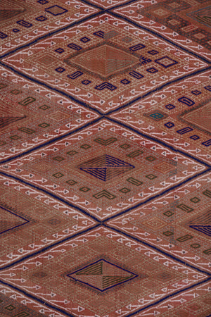 Vintage Turkish Kilim Rug 5'5'' x 7'8''