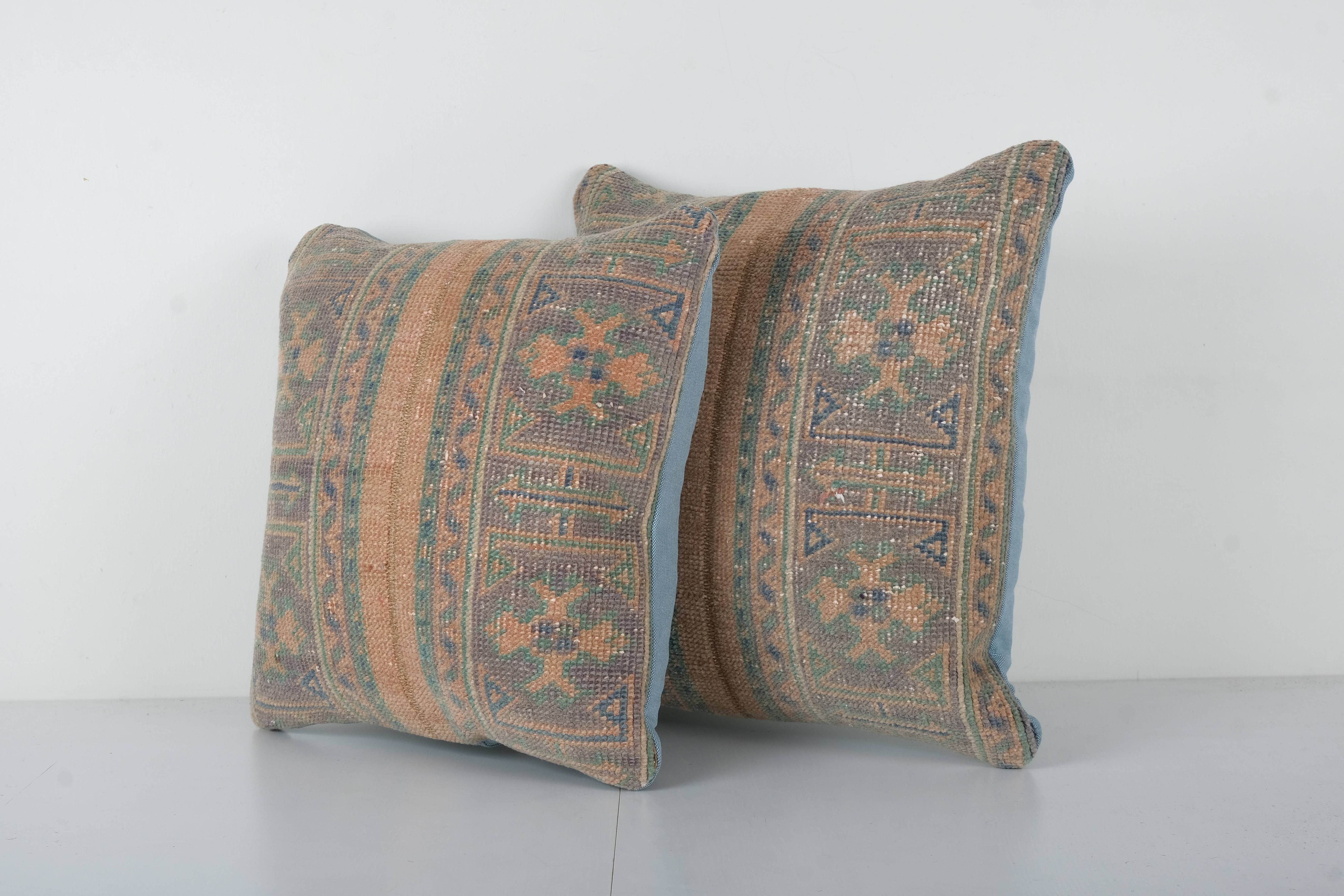 Rug Pillow Cover Set of 2 | 18'' x 18''