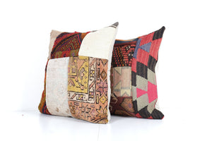 Kilim Pillow Cover Set of 2 | 19'' x 19''