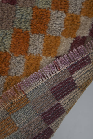 Vintage Turkish Tulu Rug 2'6'' x 5'1''