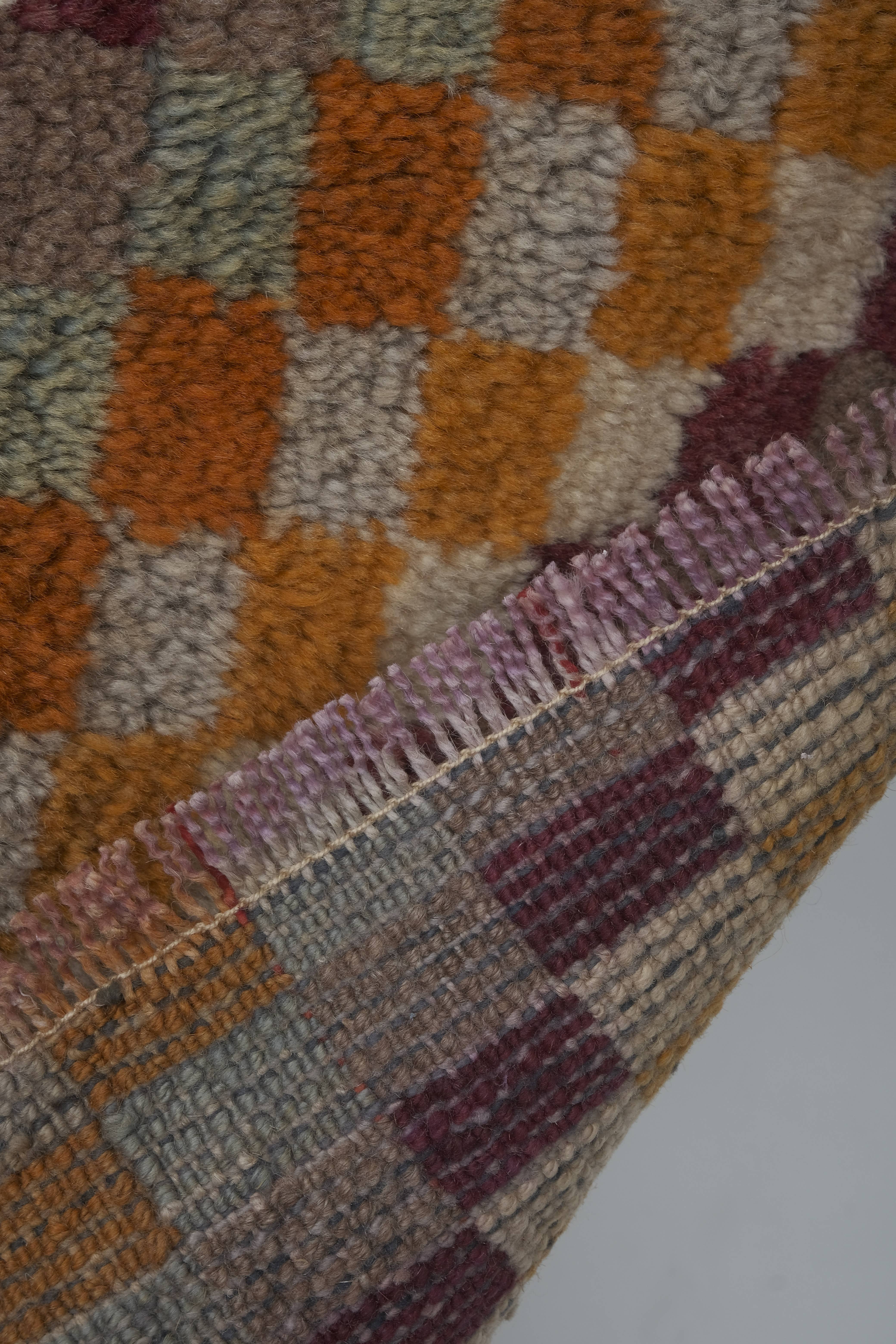Vintage Turkish Tulu Rug 2'6'' x 5'1''