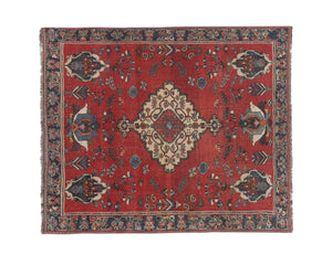 Vintage Oushak Rug 5'7'' x 7'1''