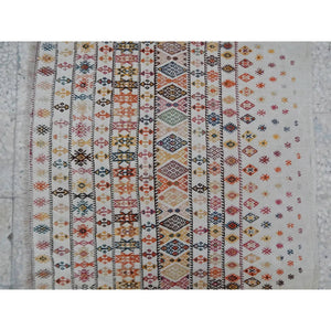 Vintage Turkish Kilim Rug 37'' x 39''