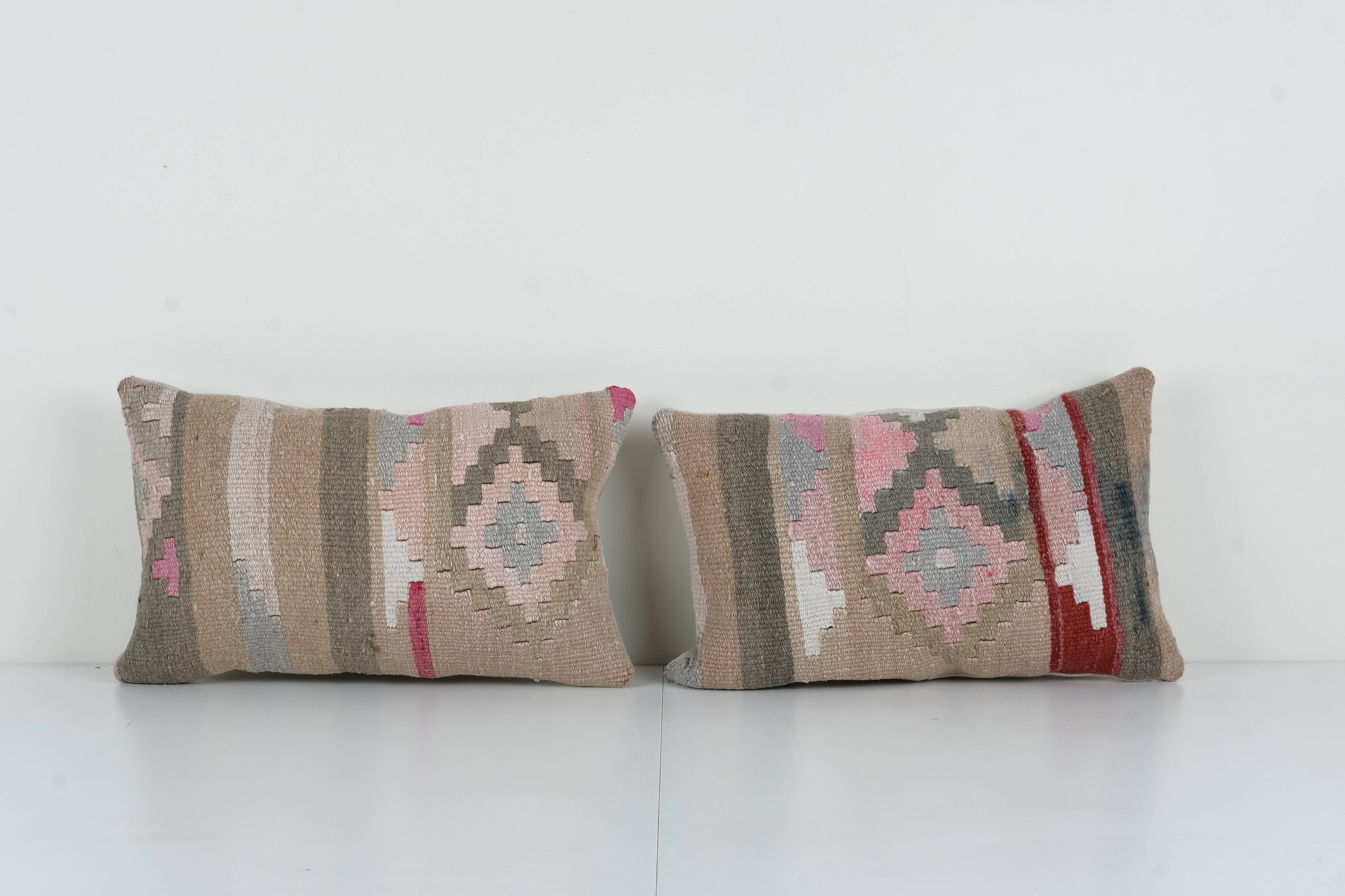 Kilim Pillow Cover Set of 2 | 12'' x 18''