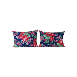 Uzbek Roller Printed Pillow Cover Set of 2 | 16'' x 22''