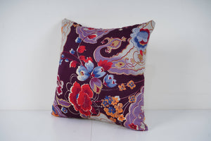 Uzbek Roller Printed Pillow Cover | 15'' x 15''