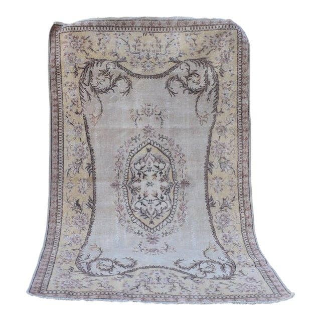 Vintage Turkish Rug 5'6'' x 9'