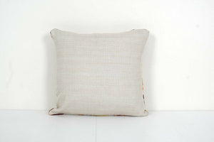 Silk Ikat Velvet Pillow Cover | 16'' x 16''