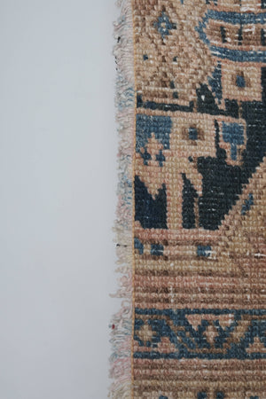 Vintage Turkish Anatolian Runner Rug 3'1'' x 12'4''