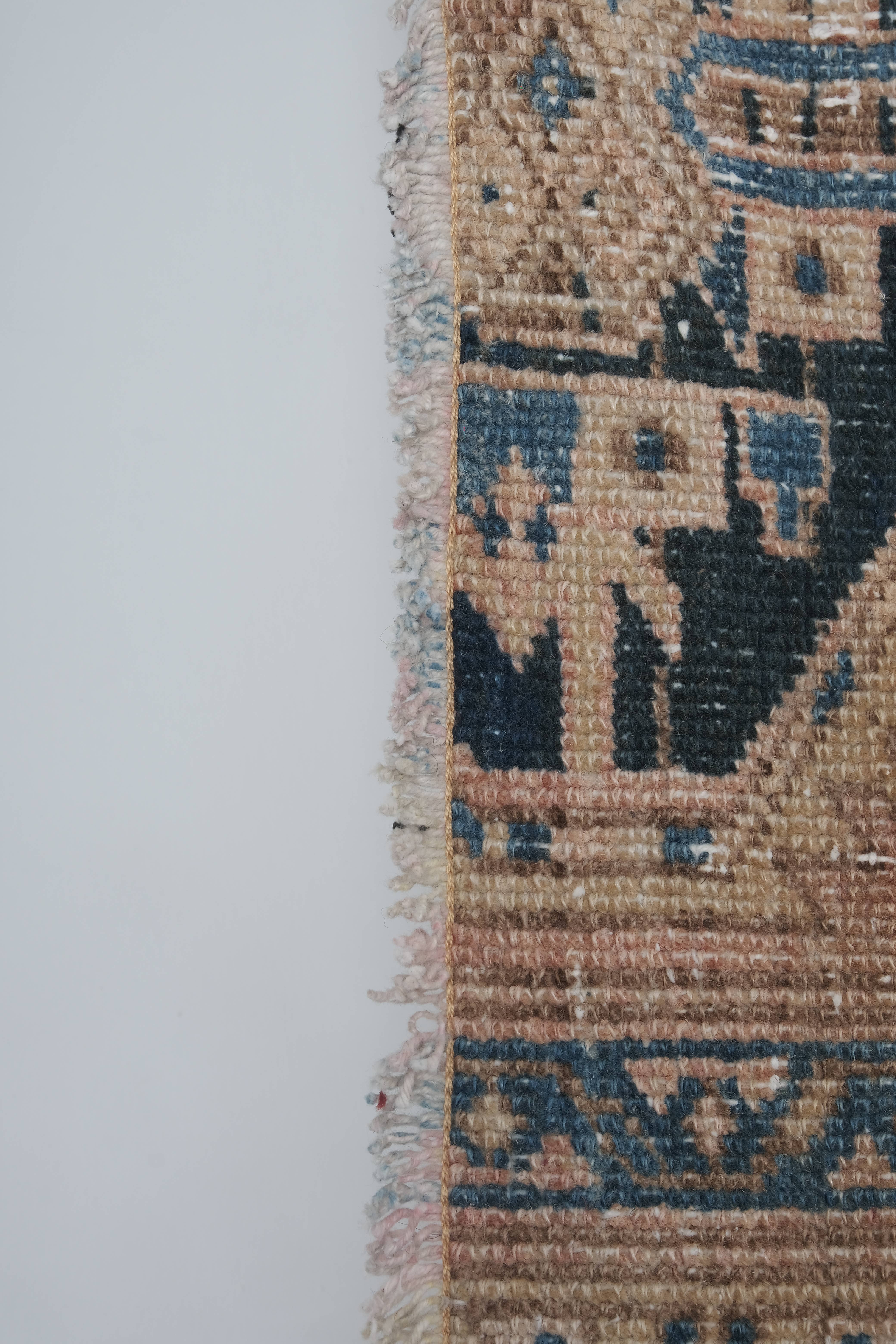 Vintage Turkish Anatolian Runner Rug 3'1'' x 12'4''