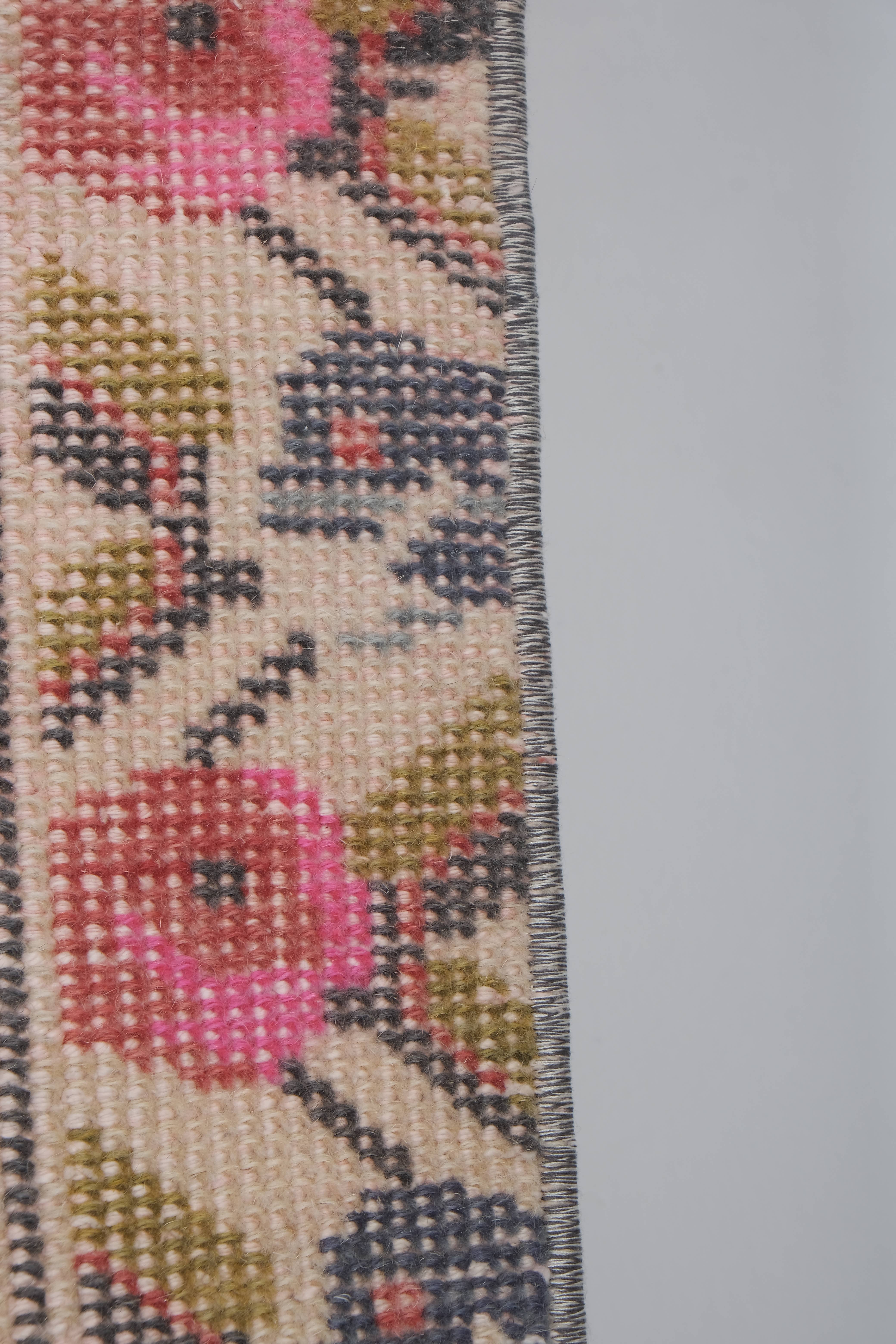 Vintage Turkish Rug 4'3'' x 7'